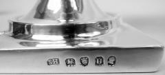 Soloman Hougham Pair of English Georgian Neoclassical Sterling Silver Goblets 1803 - 4424807