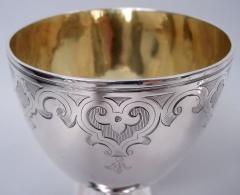 Soloman Hougham Pair of English Georgian Neoclassical Sterling Silver Goblets 1803 - 4542885