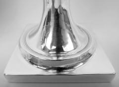 Soloman Hougham Pair of English Georgian Neoclassical Sterling Silver Goblets 1803 - 4542886