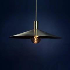 Sombre Pendant in Natural Brass with Warm Edison LED - 979389