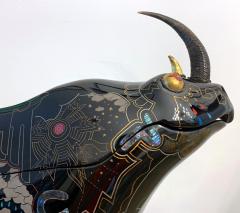 Someya Satoshi Rhino Contemporary Japanese Lacquer Art by Someya Satoshi - 1163021