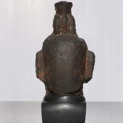 Song to Ming Dynasty Cast Iron Daoist Buddhist Head - 3009681