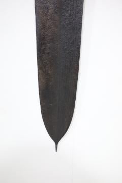 Songo Meno African Topoke Sword Currency with Custom Hanging Bracket - 4734696