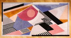 Sonia Delaunay Abstract Carpet in the Style of Sonia Delaunay - 2446585