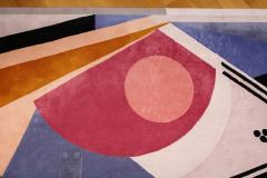 Sonia Delaunay Abstract Carpet in the Style of Sonia Delaunay - 2452126