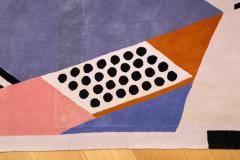 Sonia Delaunay Abstract Carpet in the Style of Sonia Delaunay - 2452127