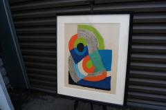 Sonia Delaunay Arc Vert Signed Abstract Lithograph by Sonia Delaunay 1972 - 700340