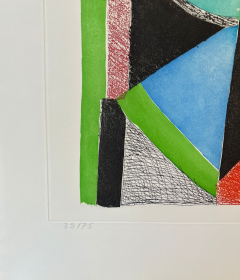 Sonia Delaunay Sonia DELAUNAY Avec moi m me Plate 8 from the 10 subject album With Myself  - 4255018