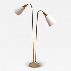 Sonja Katzin Sonja Katzin Fluted Brass Floor Lamp Model E1771 Asea Sweden 1950s - 4000477