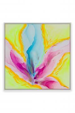 Soo Kim Original Mixed Media Art Print Titled Mind on Fire  - 4514849