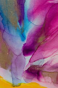 Soo Kim Original Mixed Media Art Print Titled Mind on Fire  - 4514853