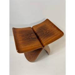 Sori Yanagi 1960s Sori Yanagi Rosewood Butterfly Stool - 4469433