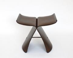 Sori Yanagi Sori Yanagi Butterfly Stool in Molded Palisander Tendo Mokko - 3747698