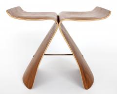 Sori Yanagi Sori Yanagi Butterfly Stool in Molded Rosewood Tendo Mokko - 4239617