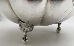 South American Silver Tureen Covered Bowl with Camel Finial - 3388759