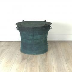Southeast Asian Patinated Bronze Rain Drum 2 19th century or earlier - 4205288