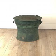 Southeast Asian Patinated Bronze Rain Drum 3 19th century or earlier - 4194629