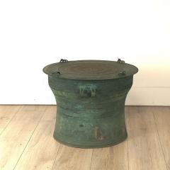 Southeast Asian Patinated Bronze Rain Drum 3 19th century or earlier - 4194630