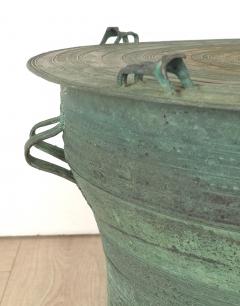 Southeast Asian Patinated Bronze Rain Drum 3 19th century or earlier - 4194633