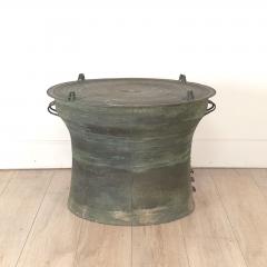 Southeast Asian Patinated Bronze Rain Drum 4 19th century or earlier - 4233864