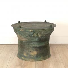 Southeast Asian Patinated Bronze Rain Drum 4 19th century or earlier - 4233865