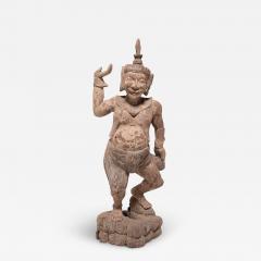 Southeast Asian Polychrome Entertainer - 4168548