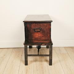 Southeast Asian Teak Merchants Trunk 19th century or earlier - 4729068