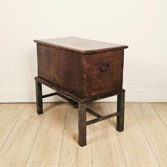 Southeast Asian Teak Merchants Trunk 19th century or earlier - 4729069