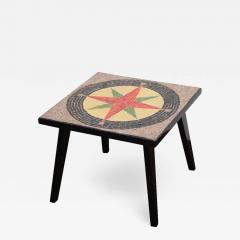 Southern Cross 50s Mosaic Low Accent Table - 1802472