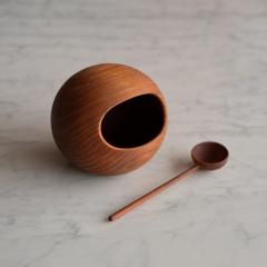 Sowe Konst Swedish Teak Nut Bowl Spoon by Sowe Konst - 4334966