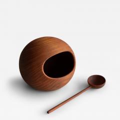 Sowe Konst Swedish Teak Nut Bowl Spoon by Sowe Konst - 4335342