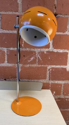 Space Age Orange Table Lamp Italy 1960s - 1567630