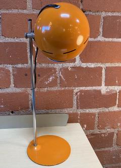 Space Age Orange Table Lamp Italy 1960s - 1567634