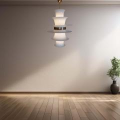 Space age suspension lighting fixture - 3964476