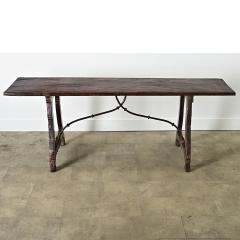 Spanish 18th Century Oak Refectory Table - 4147393