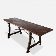 Spanish 18th Century Oak Refectory Table - 4160179