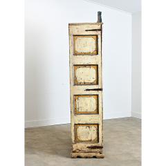 Spanish 18th Century Polychrome Painted Cabinet - 4690435