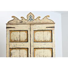 Spanish 18th Century Polychrome Painted Cabinet - 4690456
