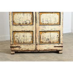 Spanish 18th Century Polychrome Painted Cabinet - 4690458