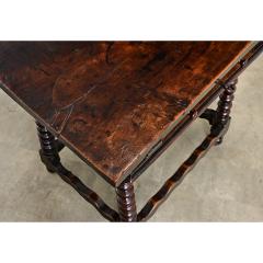 Spanish 18th Century Solid Carved Chestnut Table - 4712464