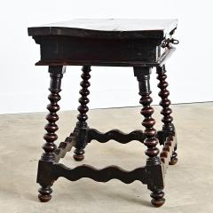 Spanish 18th Century Solid Carved Chestnut Table - 4712486