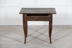 Spanish 18thC Provincial Oak Side Table - 2673953