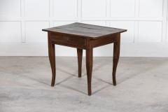 Spanish 18thC Provincial Oak Side Table - 2673954