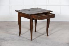 Spanish 18thC Provincial Oak Side Table - 2673960