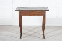 Spanish 18thC Provincial Oak Side Table - 2673962