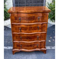 Spanish Colonial Style Burl Walnut Side Cabinet - 2227701