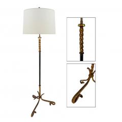 Spanish Gilt Iron Standing Lamp - 4528942