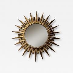 Spanish Gilt Sunburst Mirror - 3878388