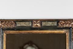 Spanish Giltwood Painted Mirror Frame with Faux Marble Accents Circa 1750 - 3455434
