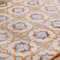 Spanish Iron and Tile Top Table Late 19th C  - 4641121